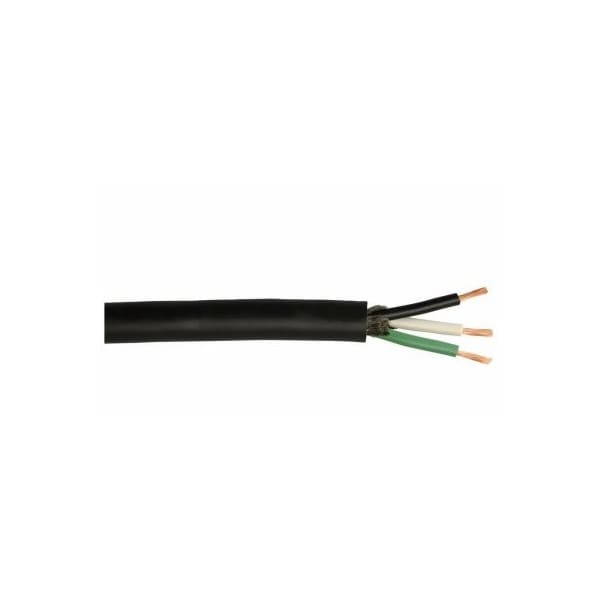 Southwire Multi-Conductor Cable, SJEOOW, 16 AWG, 3 C, Black, TPE, Stranded, 300V, Indoor/Outdoor, 250 ft 55040303 - main